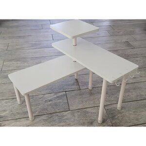 New Bathroom Organizer Countertop Bathroom Shelf, 3 Tier Corner Shelf